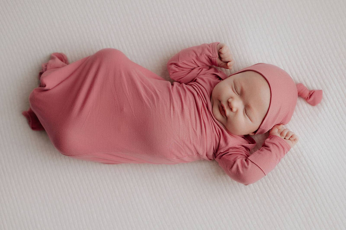 Rose Knotted Gown with Headband