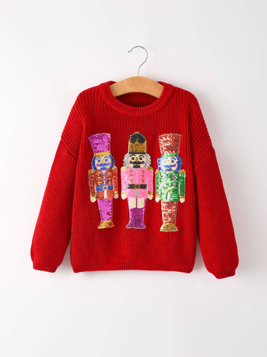 Nutcracker Sequins Sweater