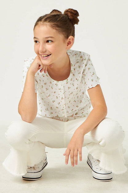 Ditsy Floral T Shirt