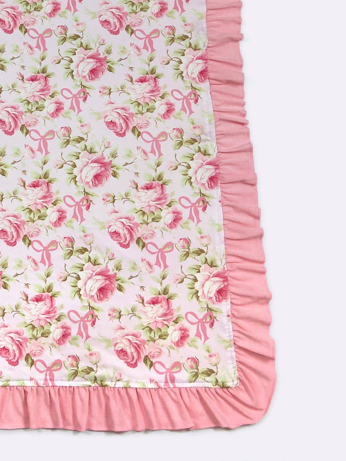 Raspberry Rose Blanket