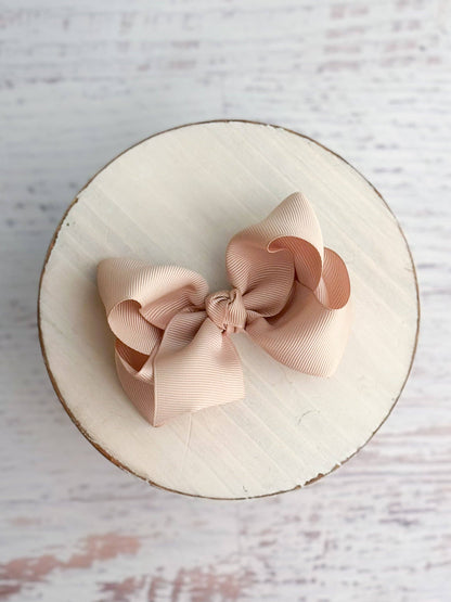 4" Grosgrain Hair Bow