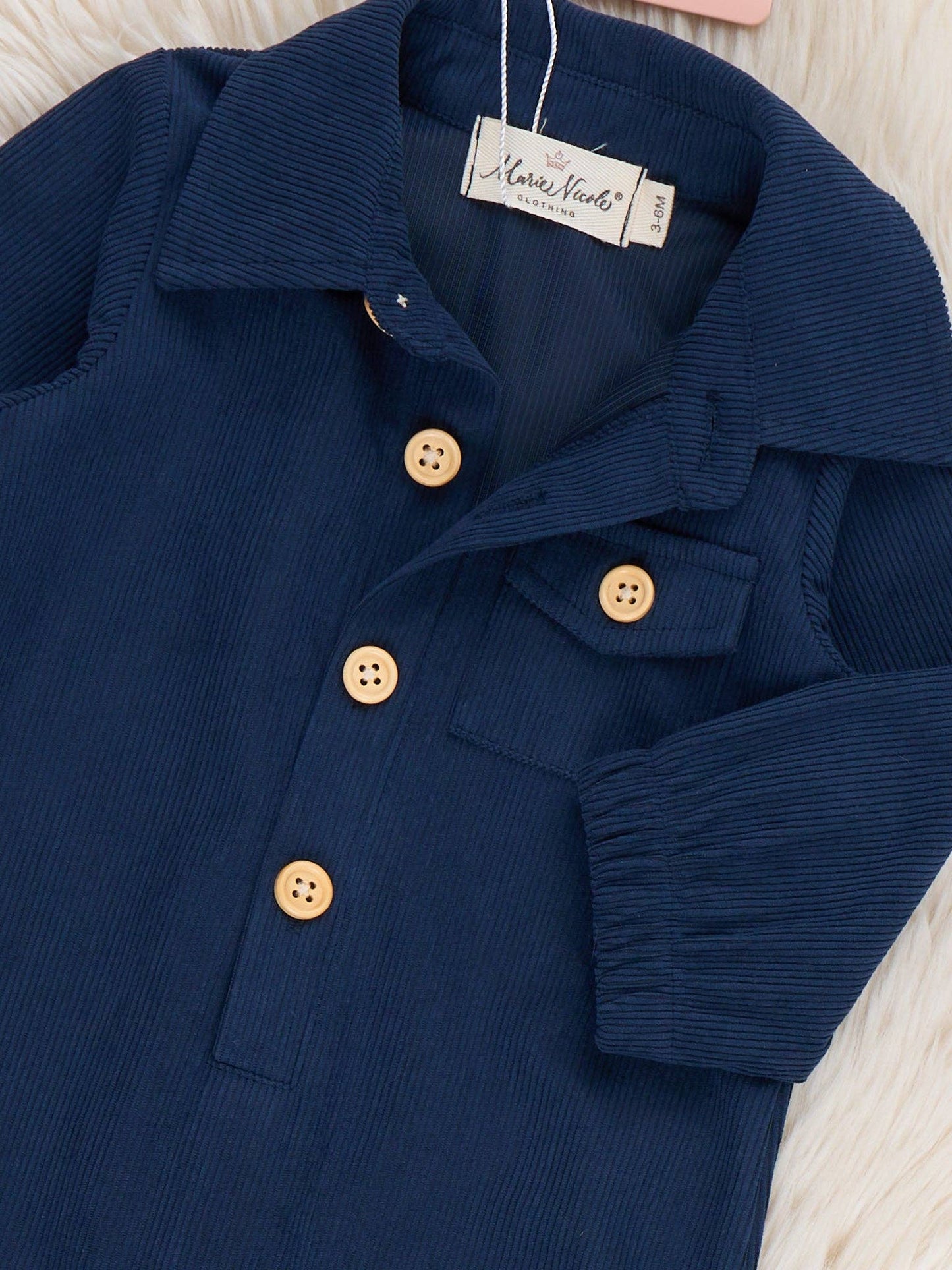 Classic Button-Up Romper