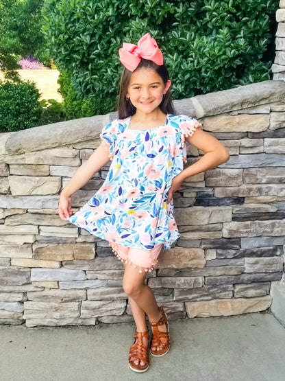 Blushing Susie Pom Pom Outfit