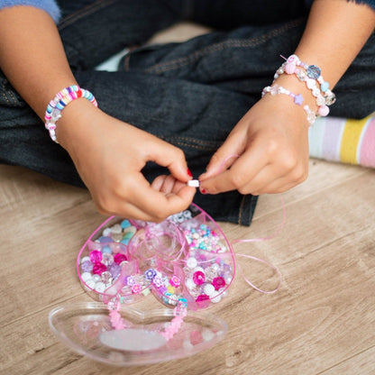 The Pretty in Pink Heart Bead Kit