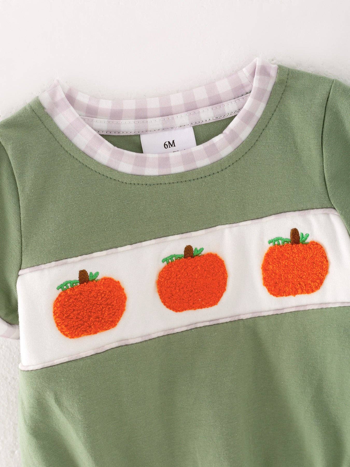 Halloween Pumpkin Patches Romper