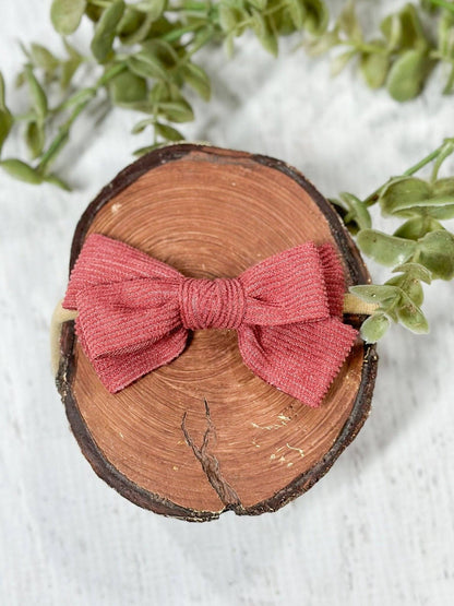 Corduroy Bow Headbands