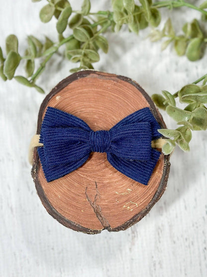 Corduroy Bow Headbands