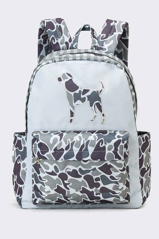 Dog Camo Backpack