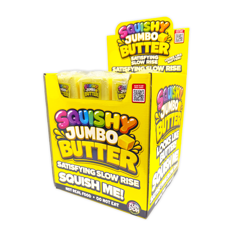 10" Jumbo Butter Slow Rise Squishy