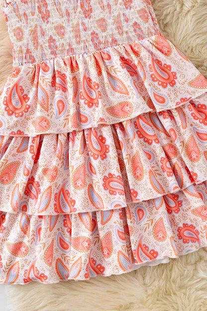 Paisley Tiered Dress