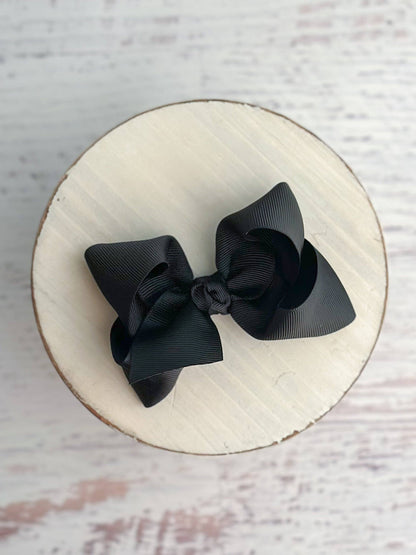 4" Grosgrain Hair Bow
