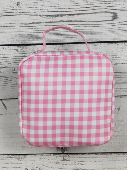 Gingham Ruffle Lunch Box
