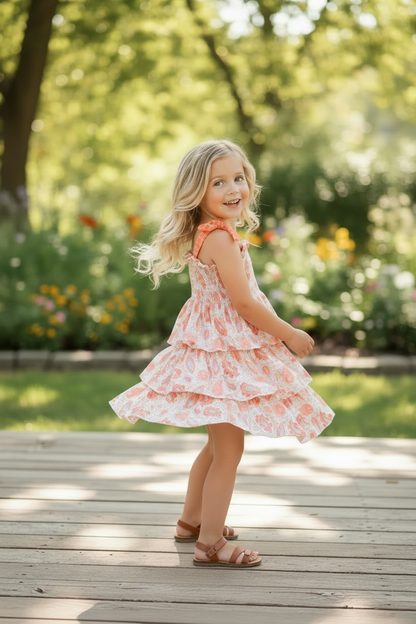 Paisley Tiered Dress
