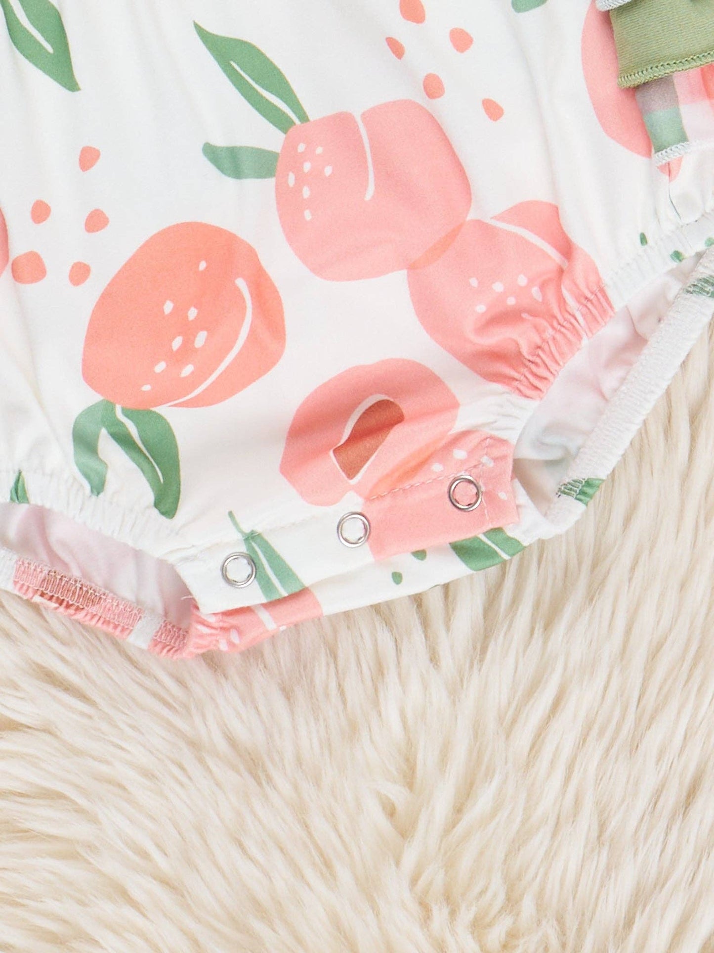 Peaches Ruffle Bubble