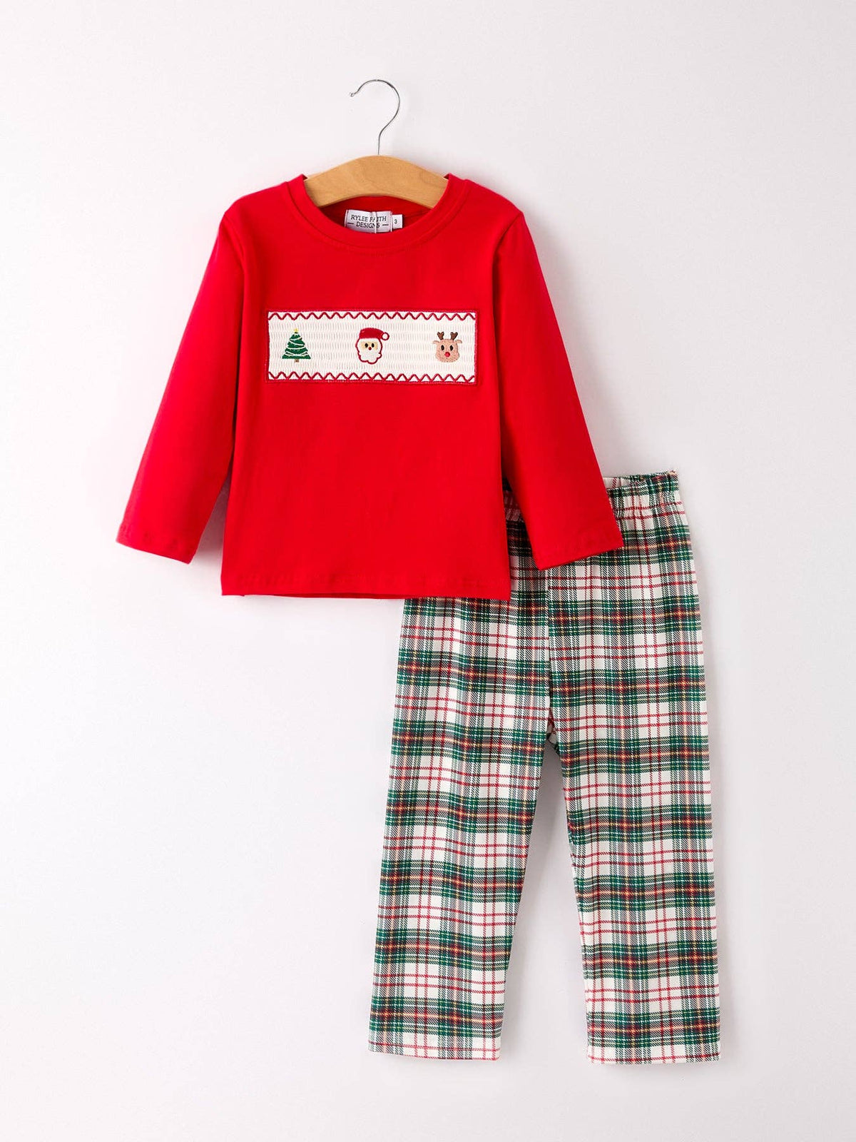 Christmas Smocked Set