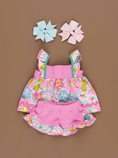Southern Garden Ruffle Set