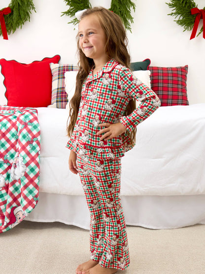 Dear Santa Flare Pajama Set