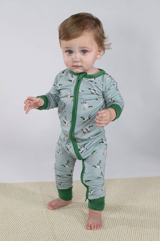 Mallards Convertible Zip PJs
