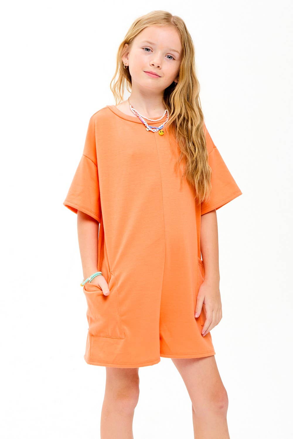 Low-Back Oversized Romper