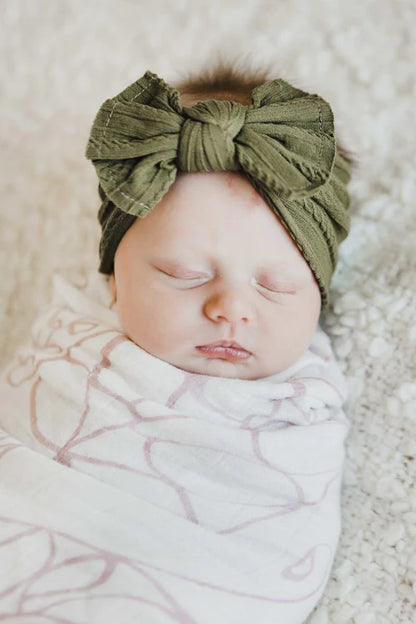 Cable Knit Nylon Headwrap