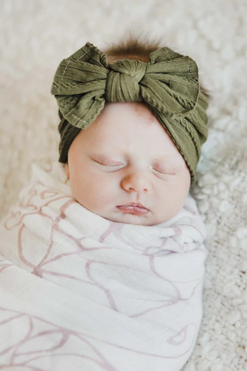 Cable Knit Nylon Headwrap