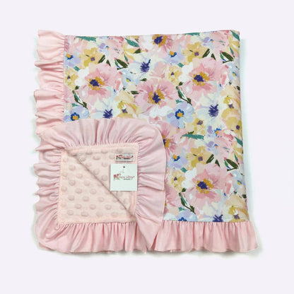 Watercolor Pastel Blanket