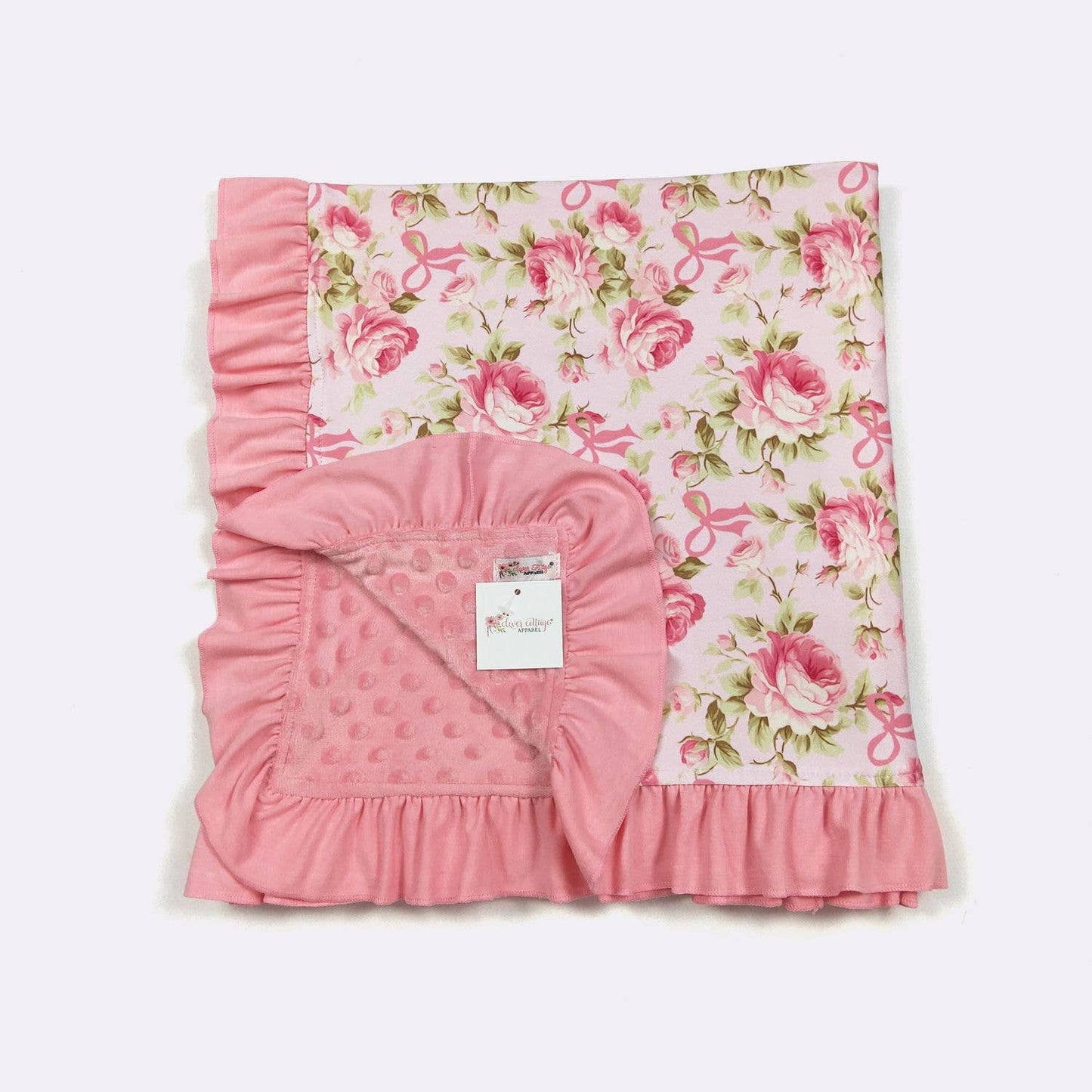Raspberry Rose Blanket
