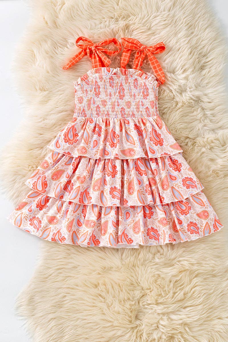 Paisley Tiered Dress