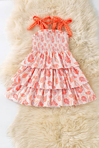 Paisley Tiered Dress