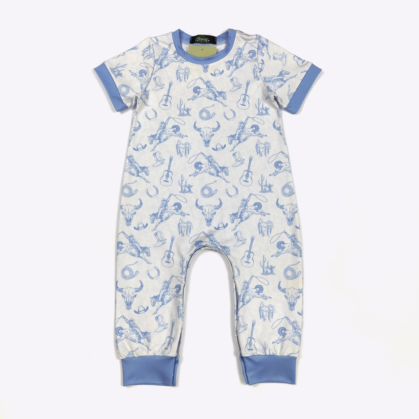 Azul Western Romper