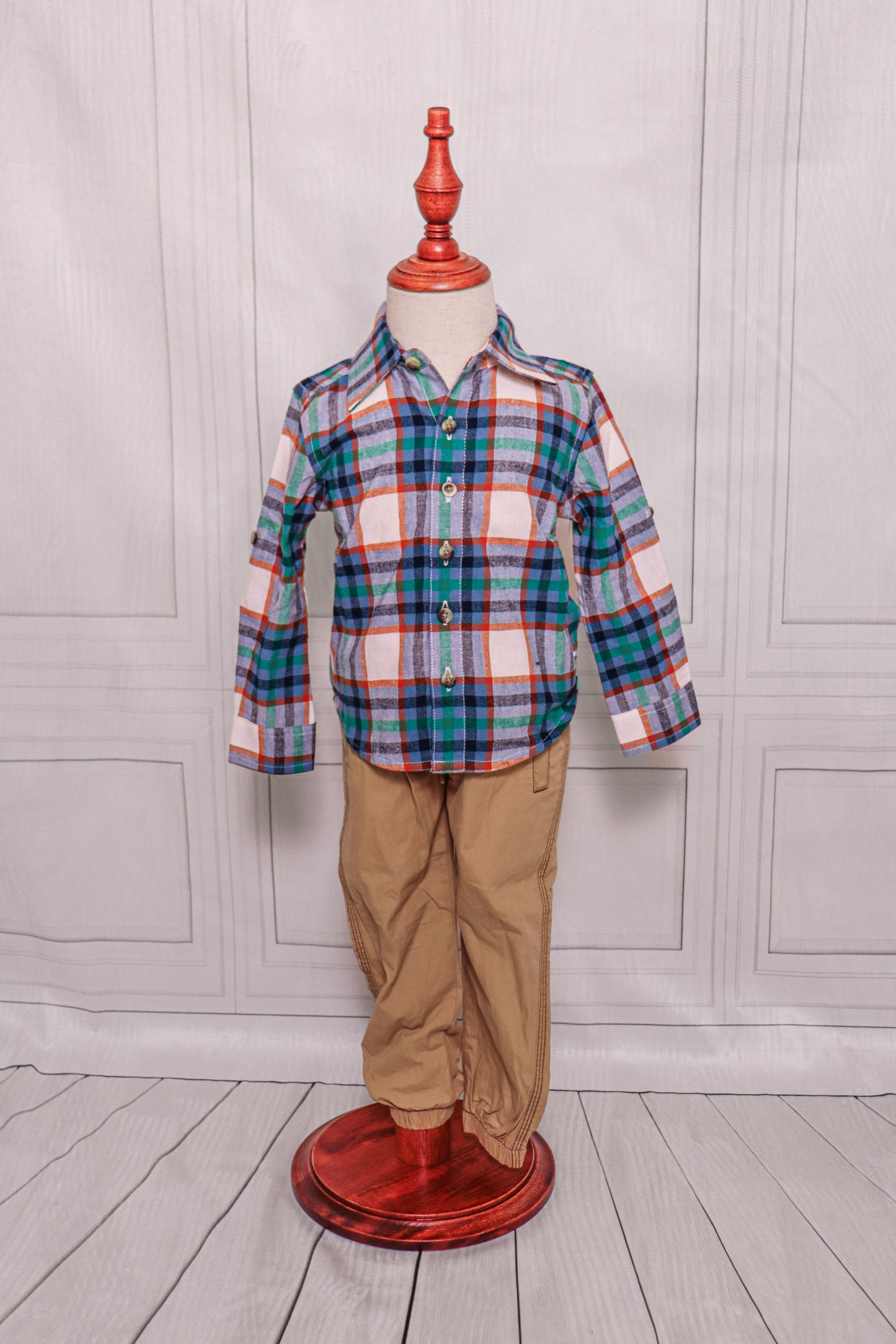 Peyton Plaid Button Down