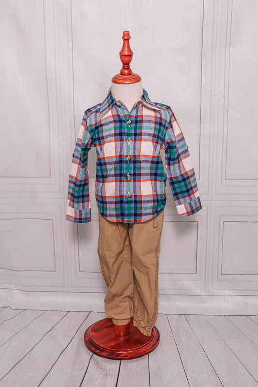 Peyton Plaid Button Down