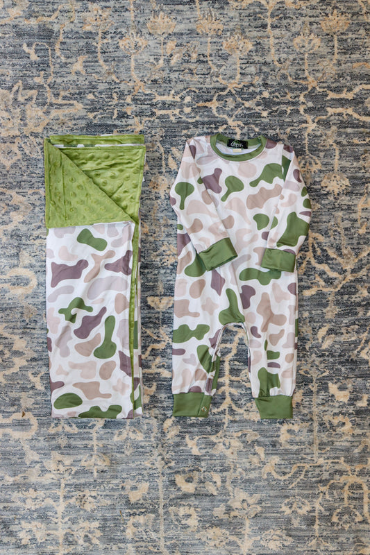 Outdoor Camo Blanket