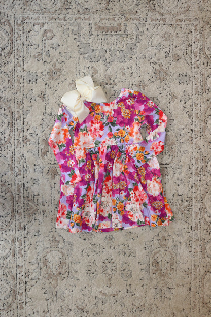 Lavender Valley Twirl Dress