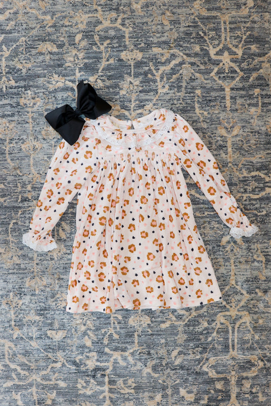 Leopard Ruffle Dress