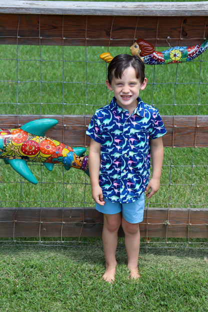 Dino Dynamic Button-Up