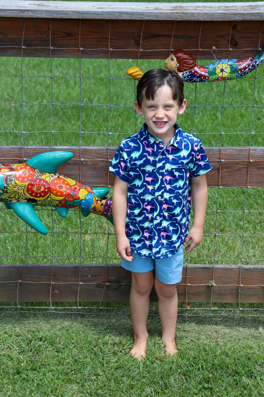 Dino Dynamic Button-Up