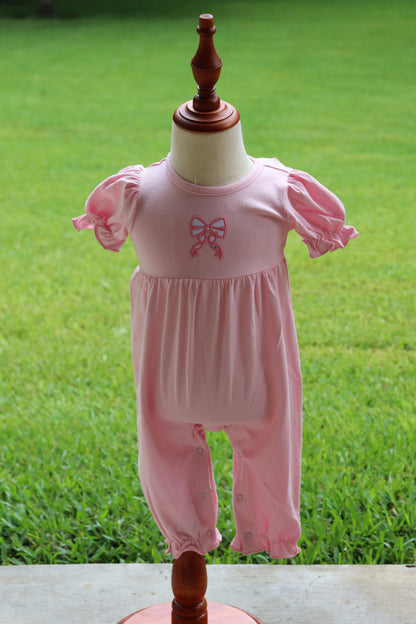 Bow Applique Romper