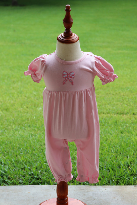 Bow Applique Romper