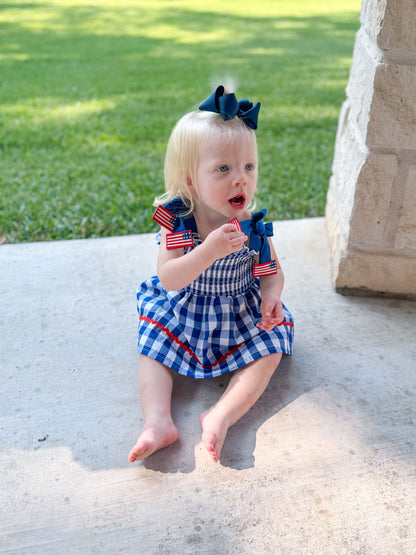 Gingham Flag Bloomer Set