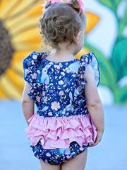 Easter Bunny Garden Romper