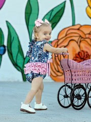 Easter Bunny Garden Romper