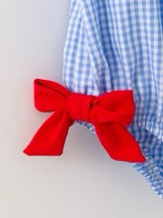 Baseball Smocked Romper