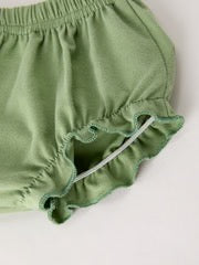 Pumpkin Applique Bloomer Set