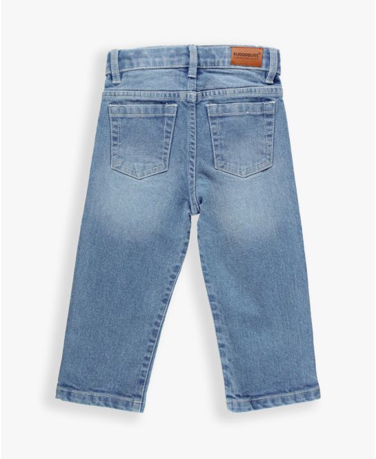 Light Wash Straight Jeans