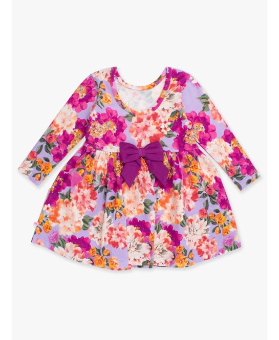 Lavender Valley Twirl Dress