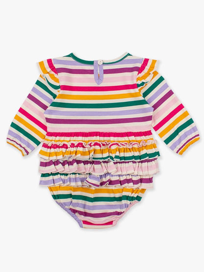 Rainbow Stripe Flutter Bubble
