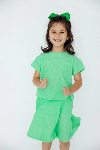 Scrunchy Twirl Skort Set