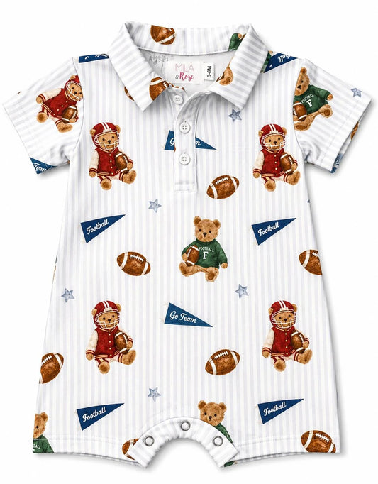 Varsity Bears Polo Shorty