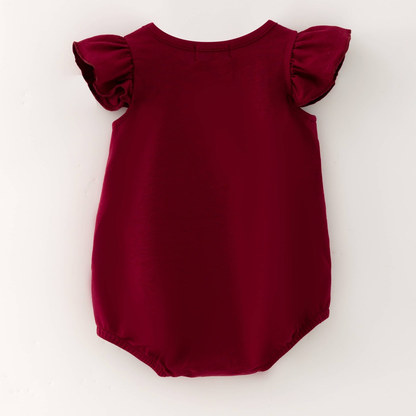 Maroon Football Sequin Romper